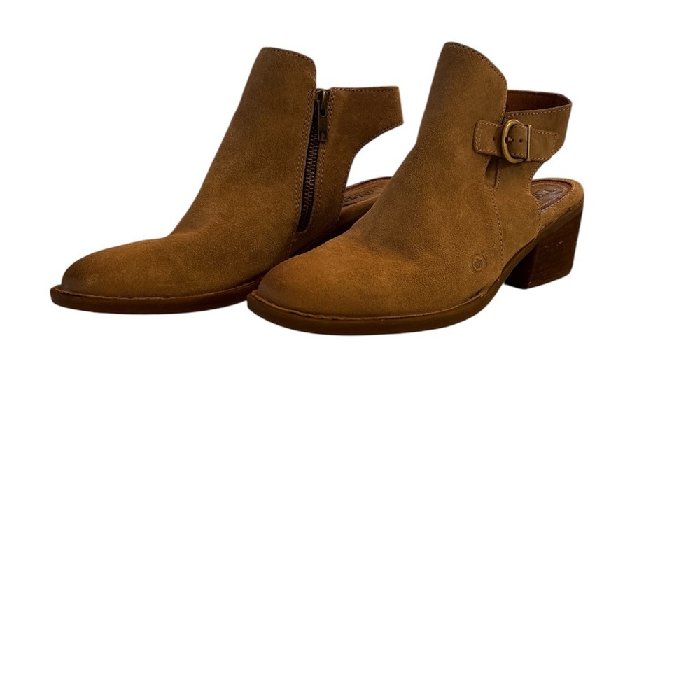 💐Born Ankle Boots with Stacked Heel